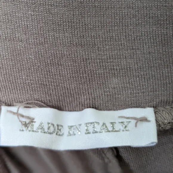 Yogui|Bohemian Wide leg Silk pants made in Italy  6 - Picture 7 of 13